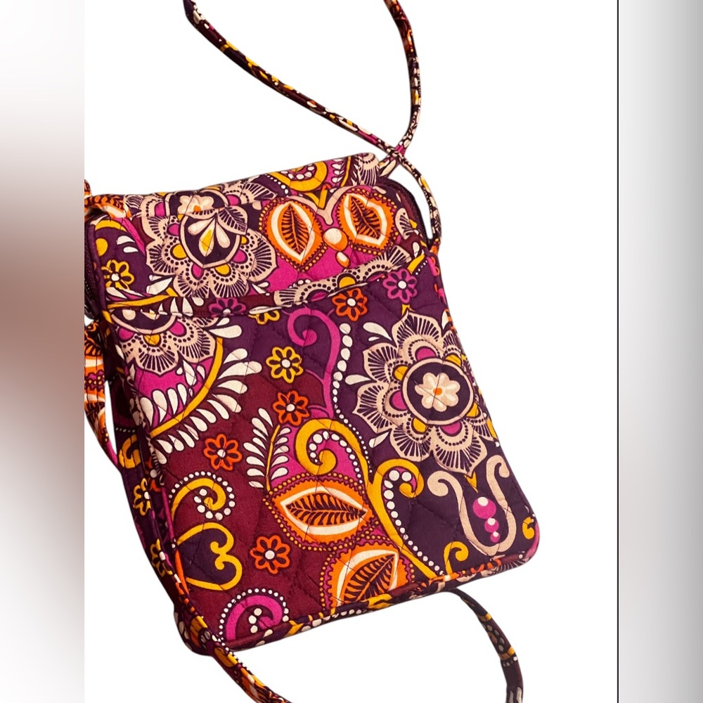 Vera Bradley Mini Hipster Safari Sunset crossbody bag - Picture 9 of 10